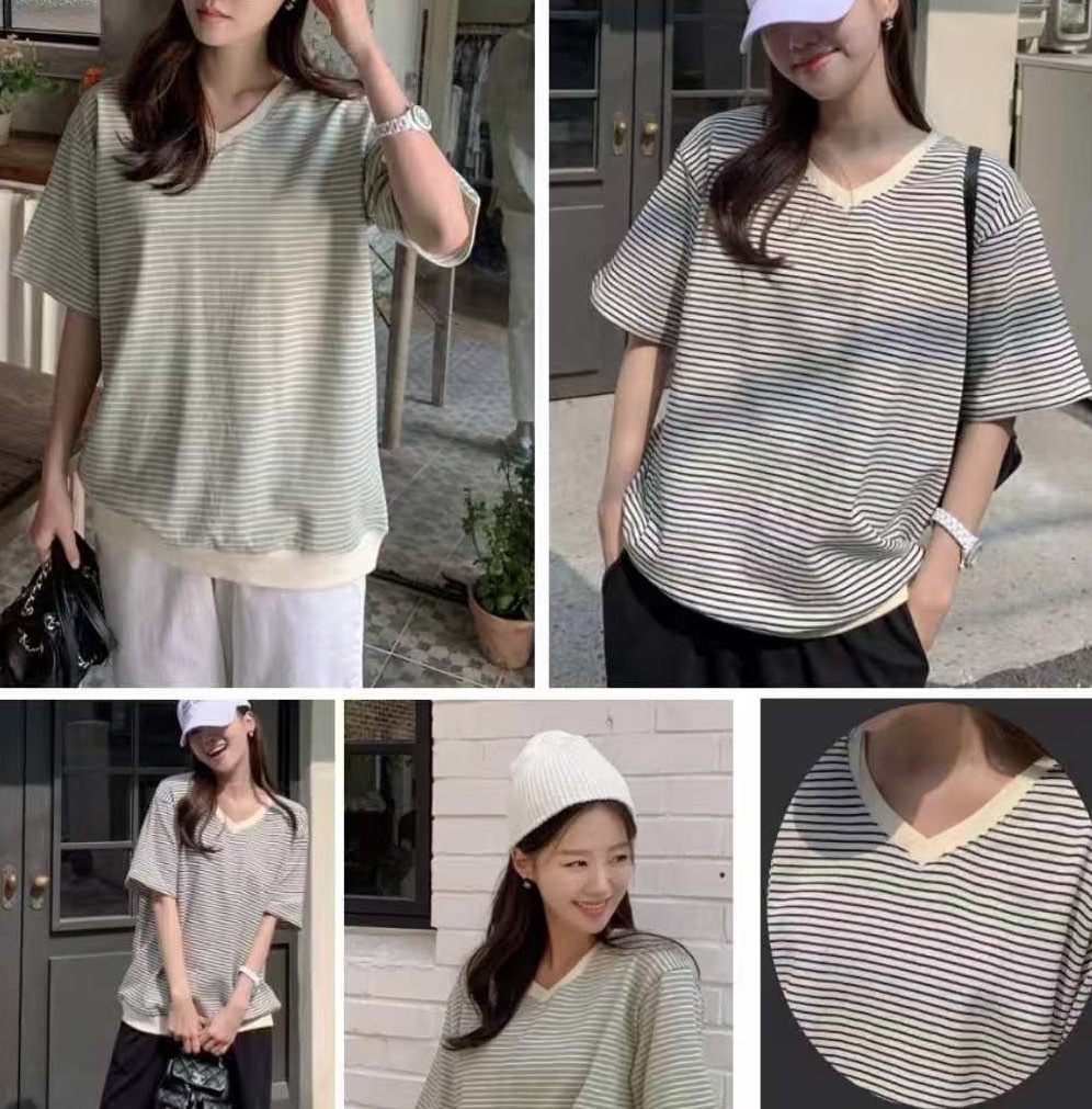 韓國大減價珠底上衣(14755)