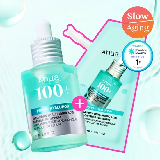 《現貨》Anua PDRN Hyaluronic Capsule 100 Serum 30ml with refill 30ml