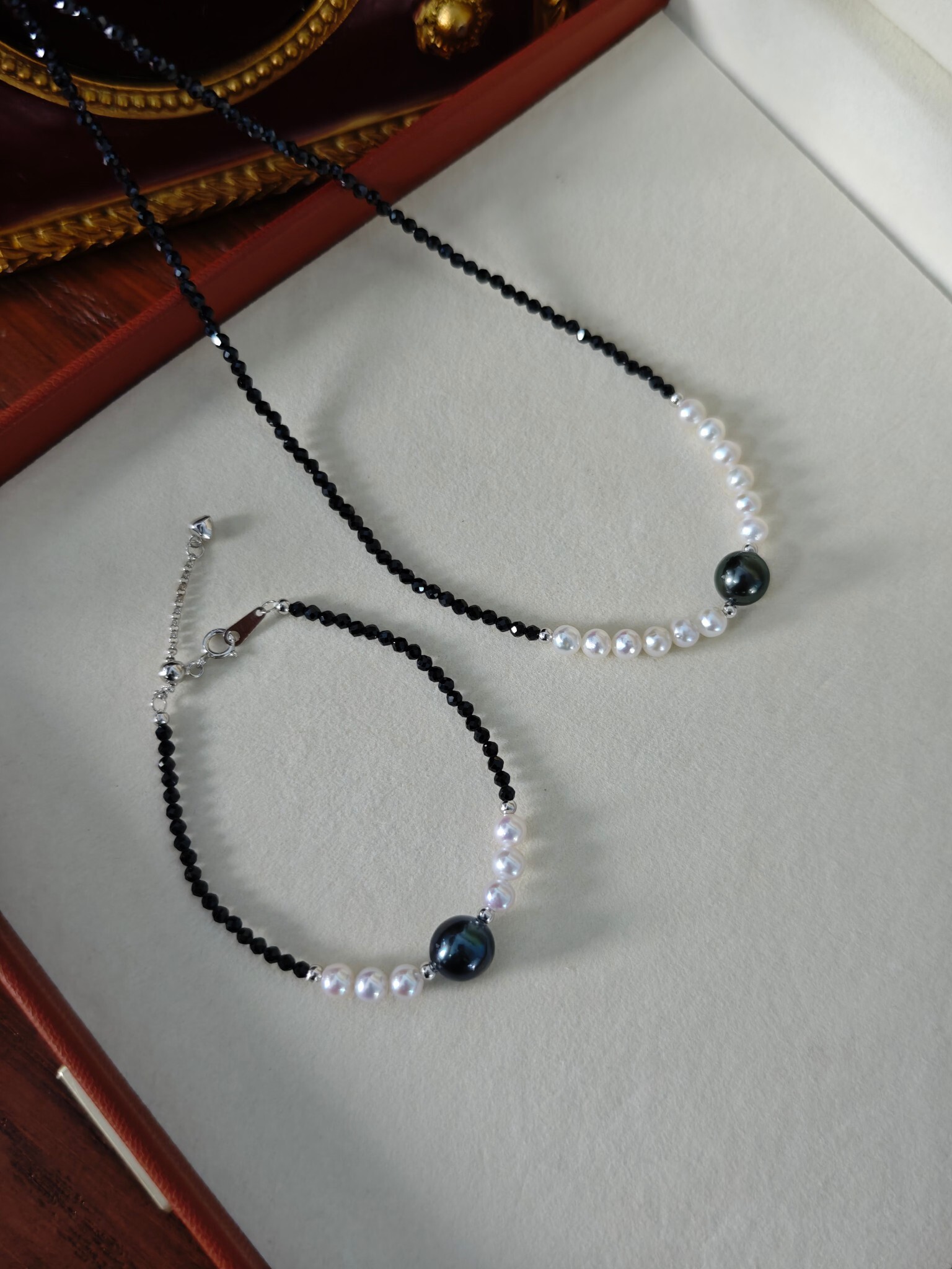 【現貨】LL080672 S925大溪地黑珍珠手鏈 (SPB1050001)