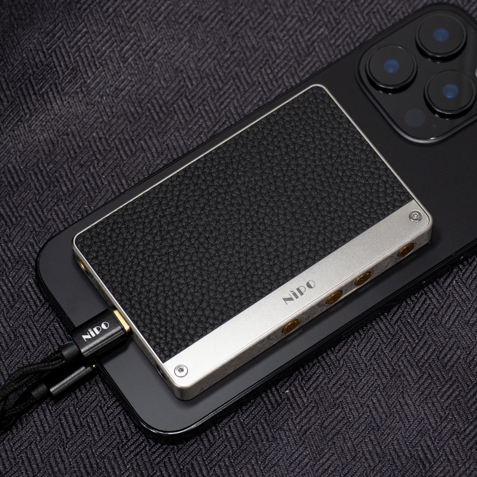 NiPO A100 磁吸式便攜USB DAC 耳擴|3.5mm, 4.4mm 耳機輸出| MagSa