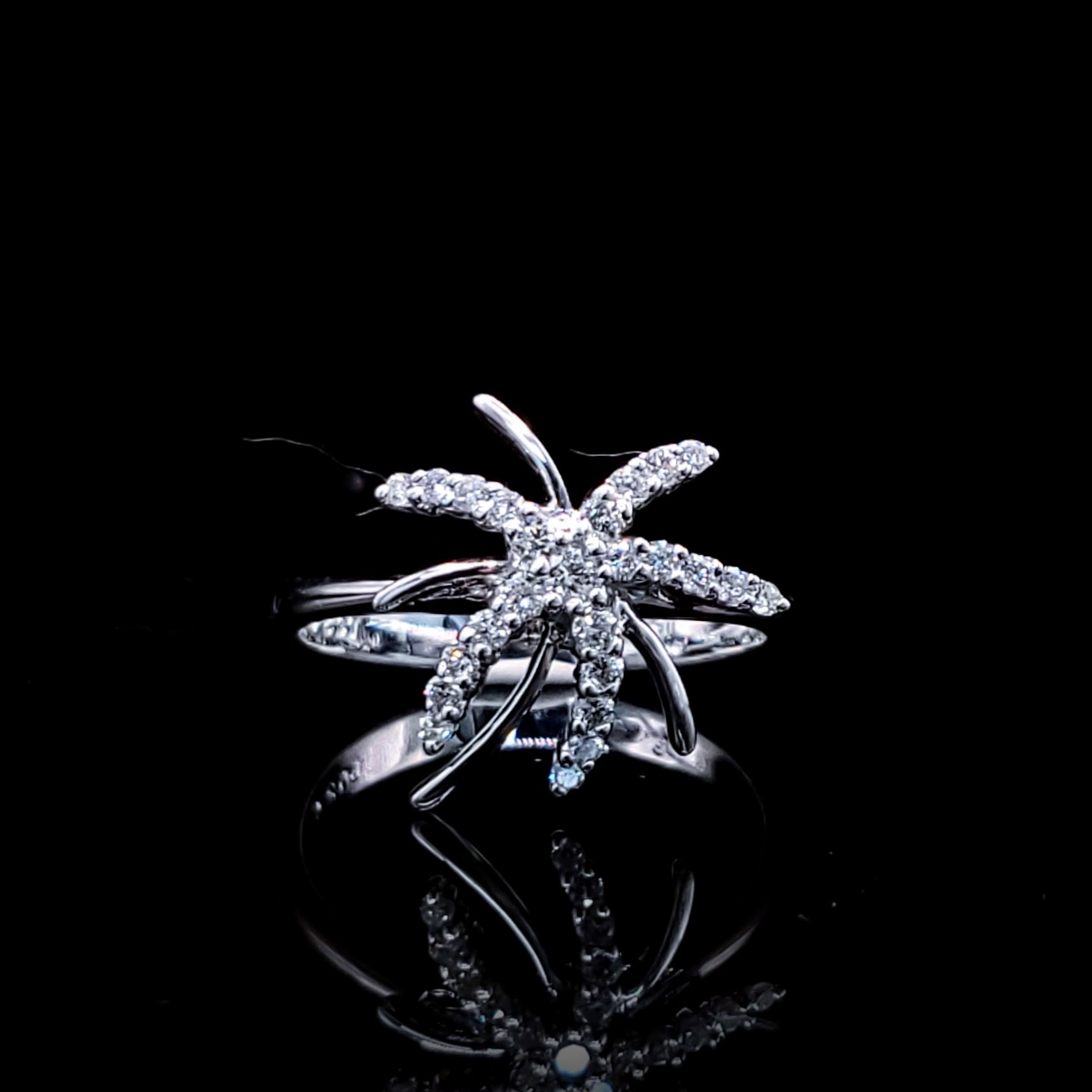 18K Gold 0.24ct Diamond Ring