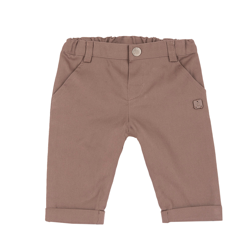 蘇格蘭皇家-可調整梭織反折長褲