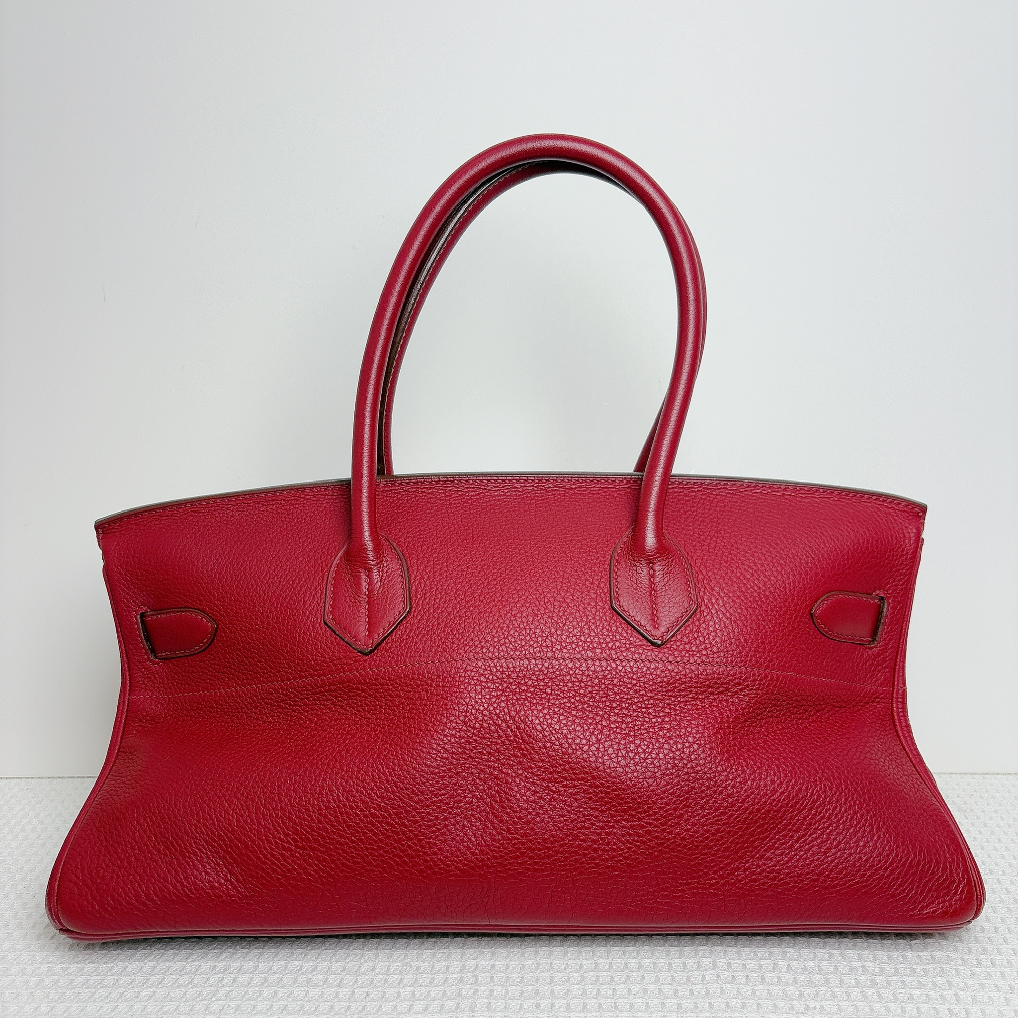 Hermes Shoulder Birkin  Bag - Rubis / Shw