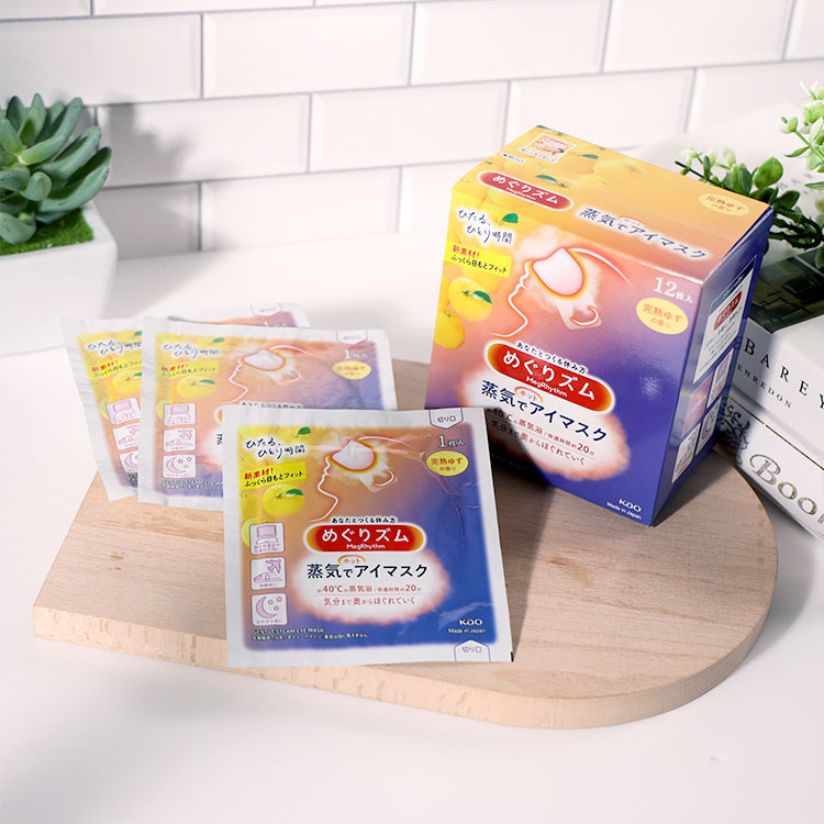 日本 Kao花王 美舒律 溫感蒸氣眼罩 12入/盒【AS021】