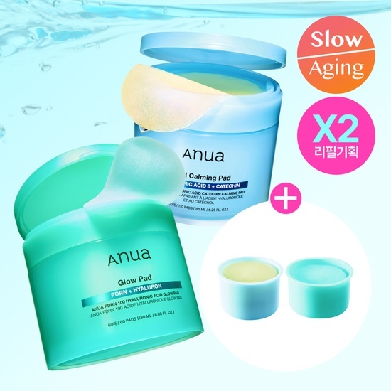 《Olive Young連線》Anua Calming Pad 110P Set (+Refill 110P)