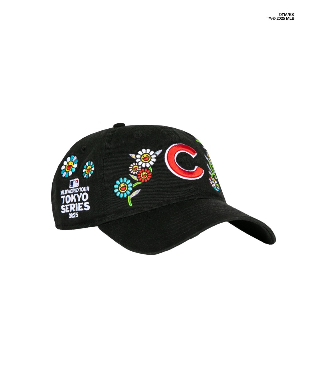 Takashi Murakami + MLB World Tour Tokyo Series 2025 New Era 9Twenty Cubs Strapback Hat 棒球帽 村上隆 小熊隊 今永昇太 老帽 帽子 現貨