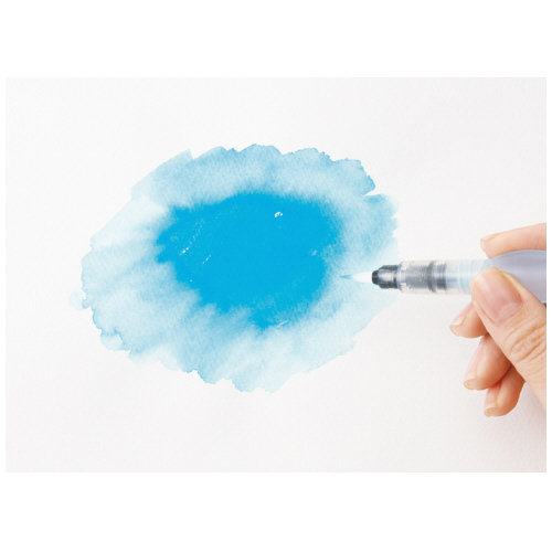 自來水筆 水彩用 丸筆 中｜Pentel 飛龍牌 日本