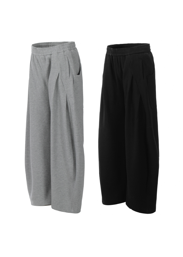 - SIMPLEACTION - 美式復古設計感彎刀運動褲