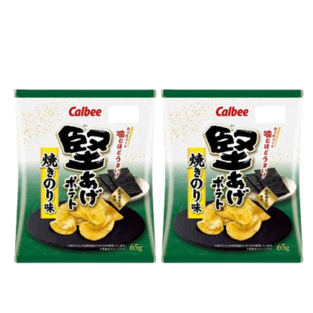 卡樂B 堅薯片-紫菜味   65G X 2 到期日 2026-5-30
