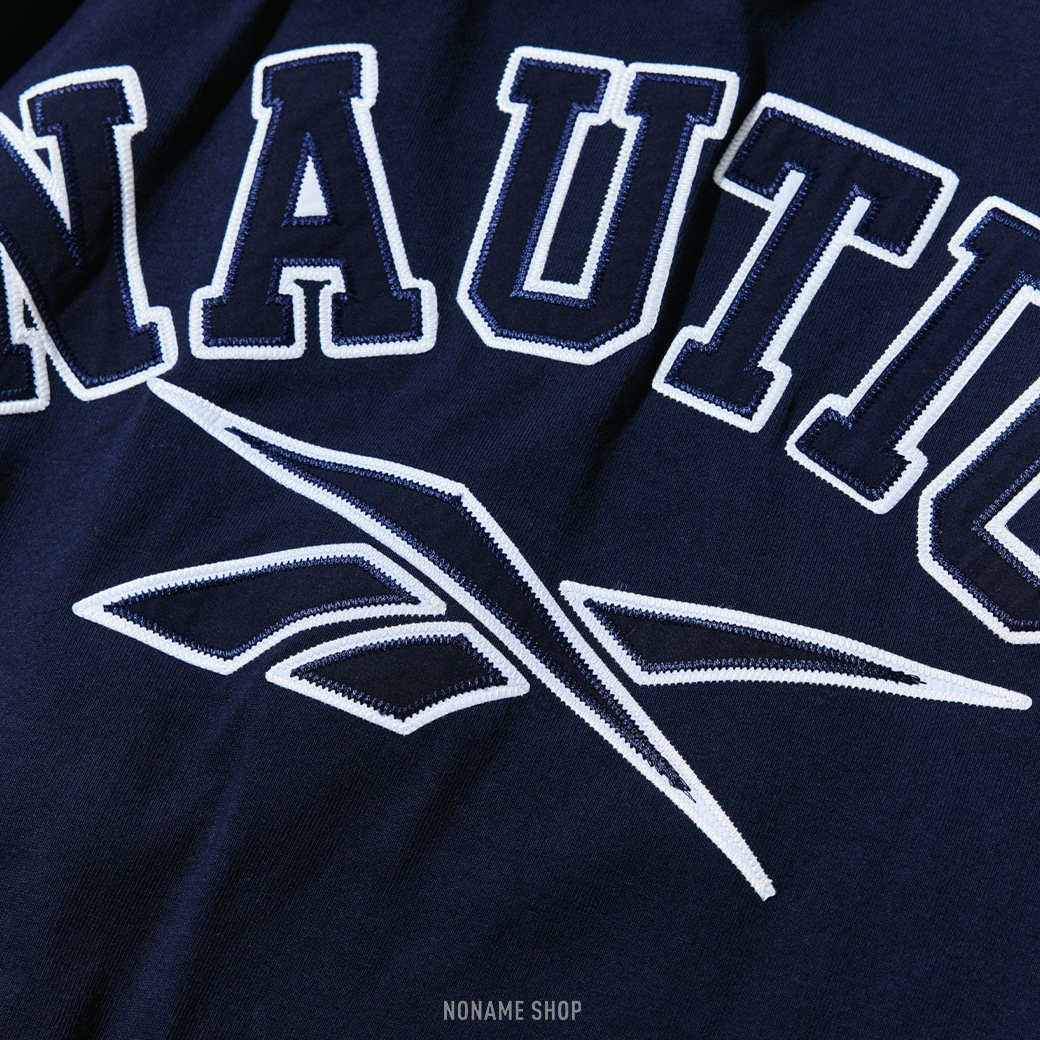 REEBOK × NAUTICA 2025聯名 字體 大LOGO 短袖 三色 (男款)