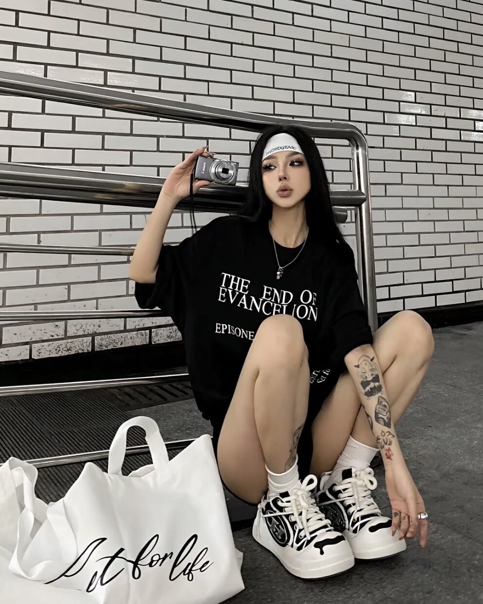 H52 二代 開口笑 奶油蛋糕鞋 解構 溶解 粗鞋帶 小香風 黑