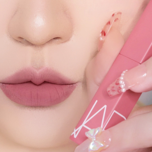 Nars 特霧絲柔持色唇膏小方條1.5g 正裝 #100甜嫩杏粉