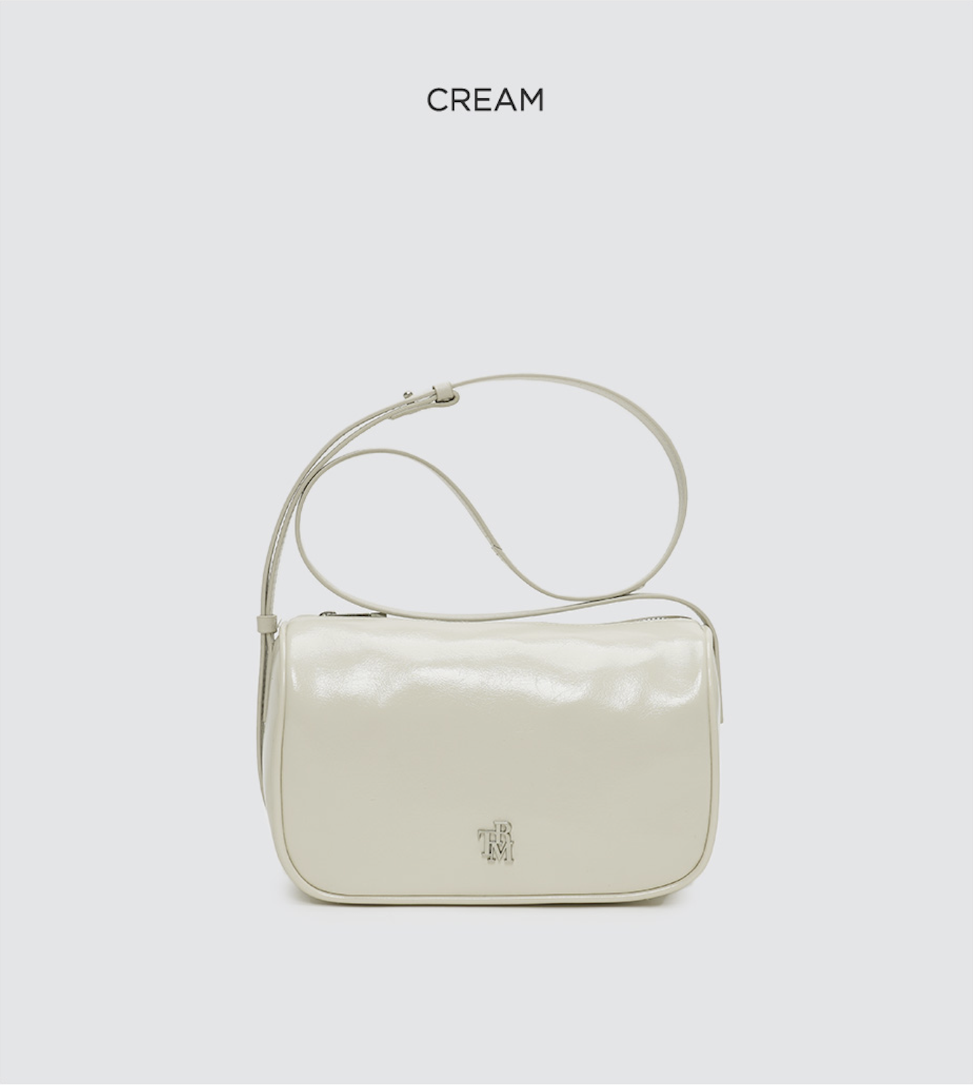 TRM Recycle Leather Box Mini Cross Bag T48P（下單後14日出貨）