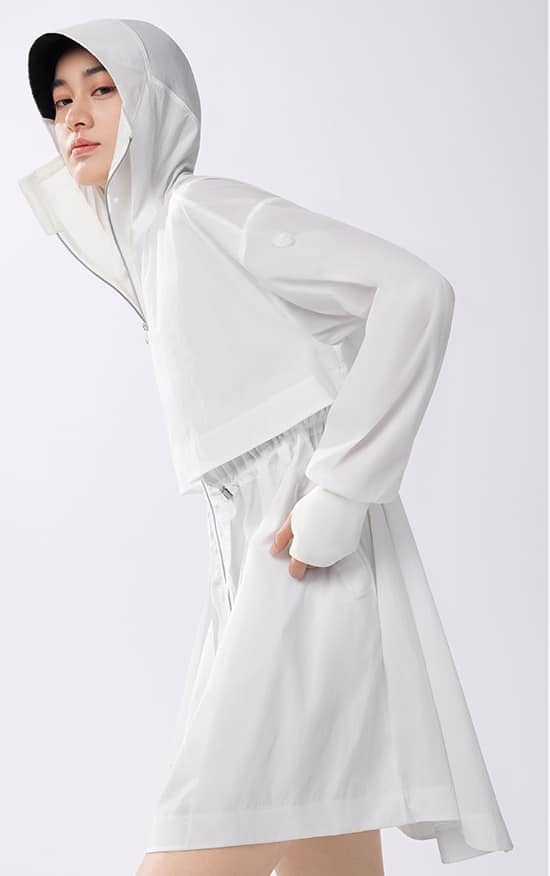 Beneunder蕉下❯ 2024ss 黑科技最輕薄中長版防曬外套 UPF50+｜Beneunder｜機能外套｜防曬外套