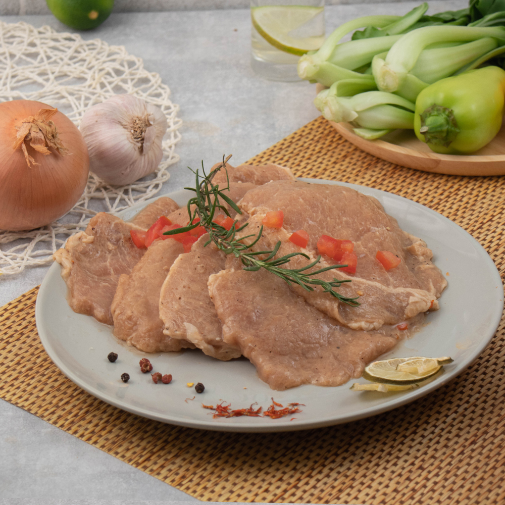 特選嫩煎里肌肉排 (5大片)