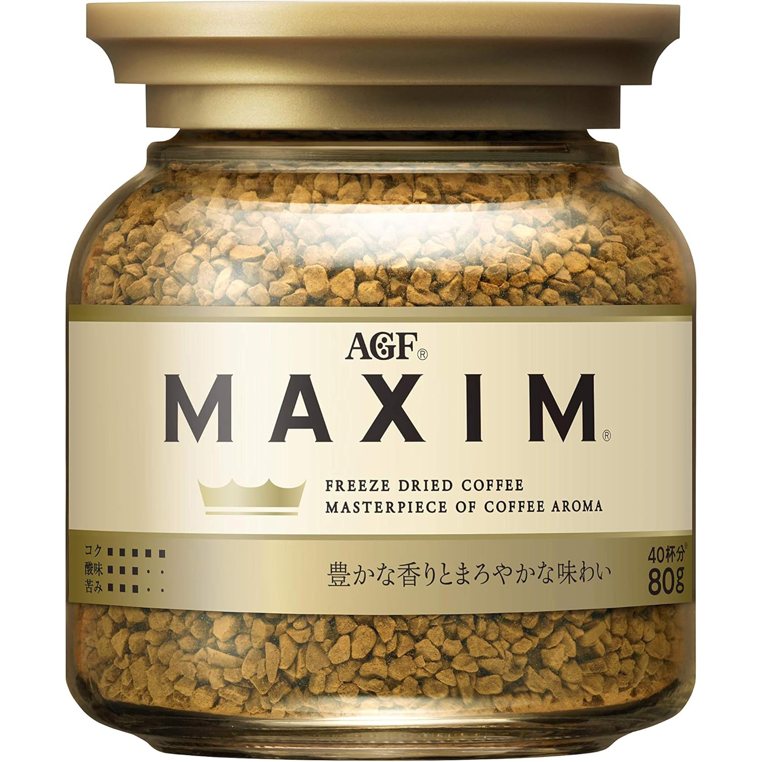 特價優惠中 日本 AGF 咖啡 (箴言咖啡/華麗香醇) 80g MAXIM 金罐 藍金罐