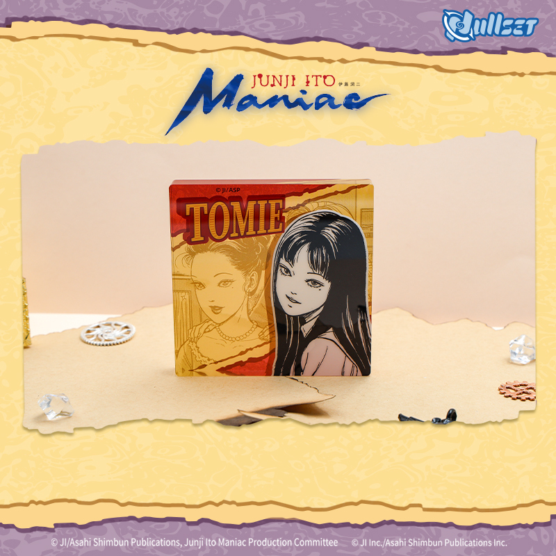 伊藤潤二狂熱亞克力漫畫磚-富江