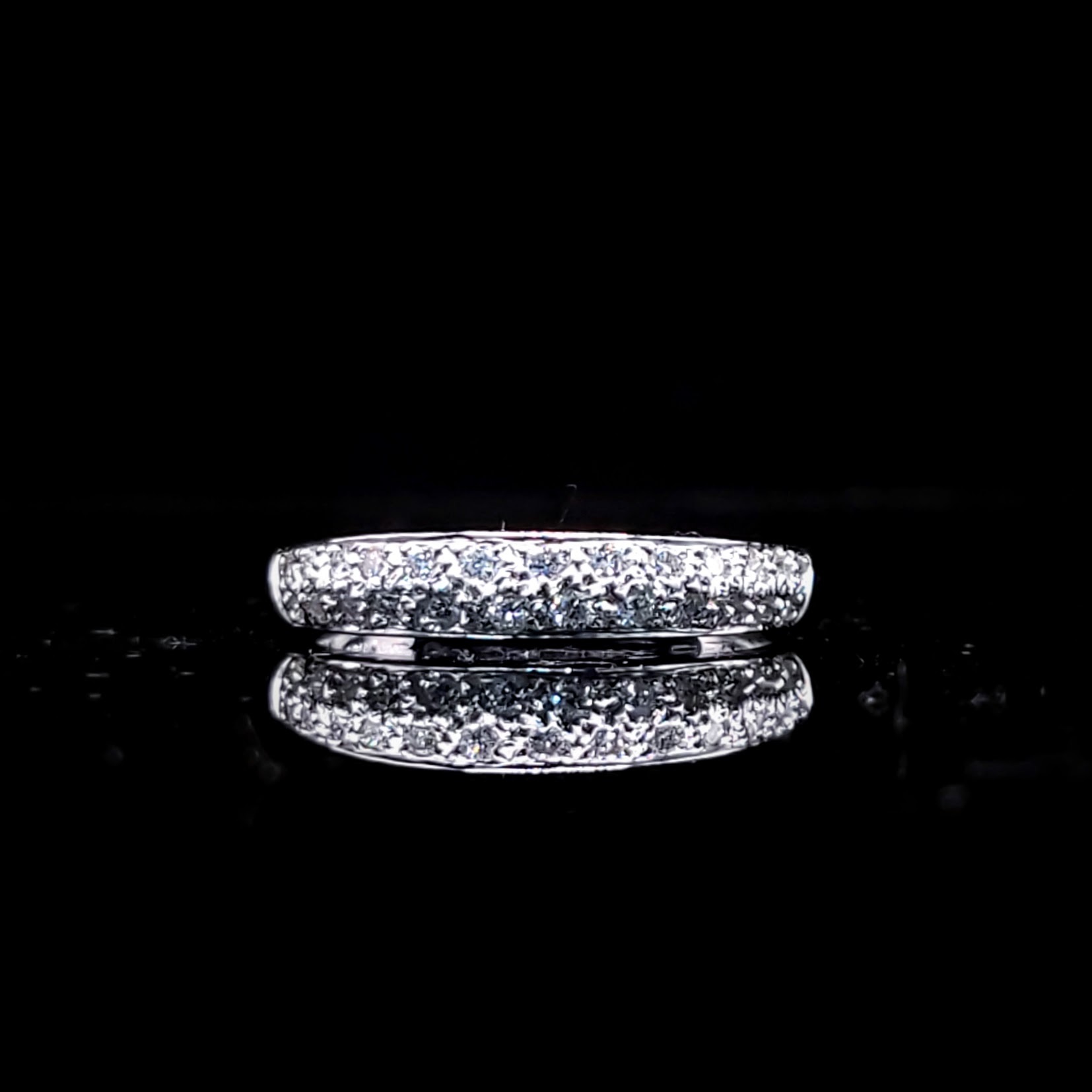 18K White Gold 0.33ct Diamond Ring