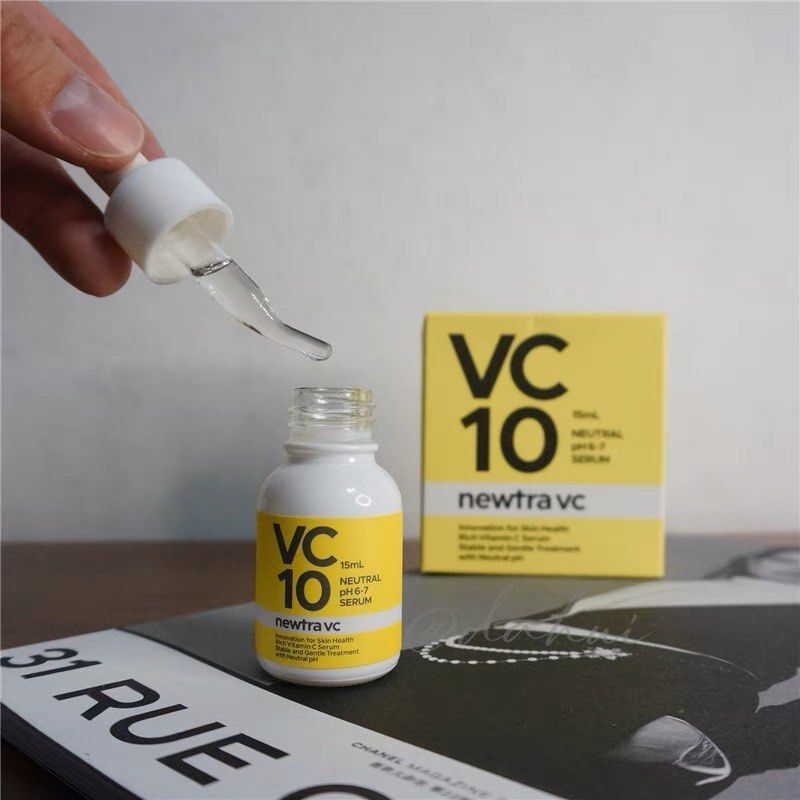 (現貨) CT66  newtra VC 10%亮膚煥活精華 15mL 溫和抗氧化美白緊致中性VC NEUTRAL pH 6-7 SERUM