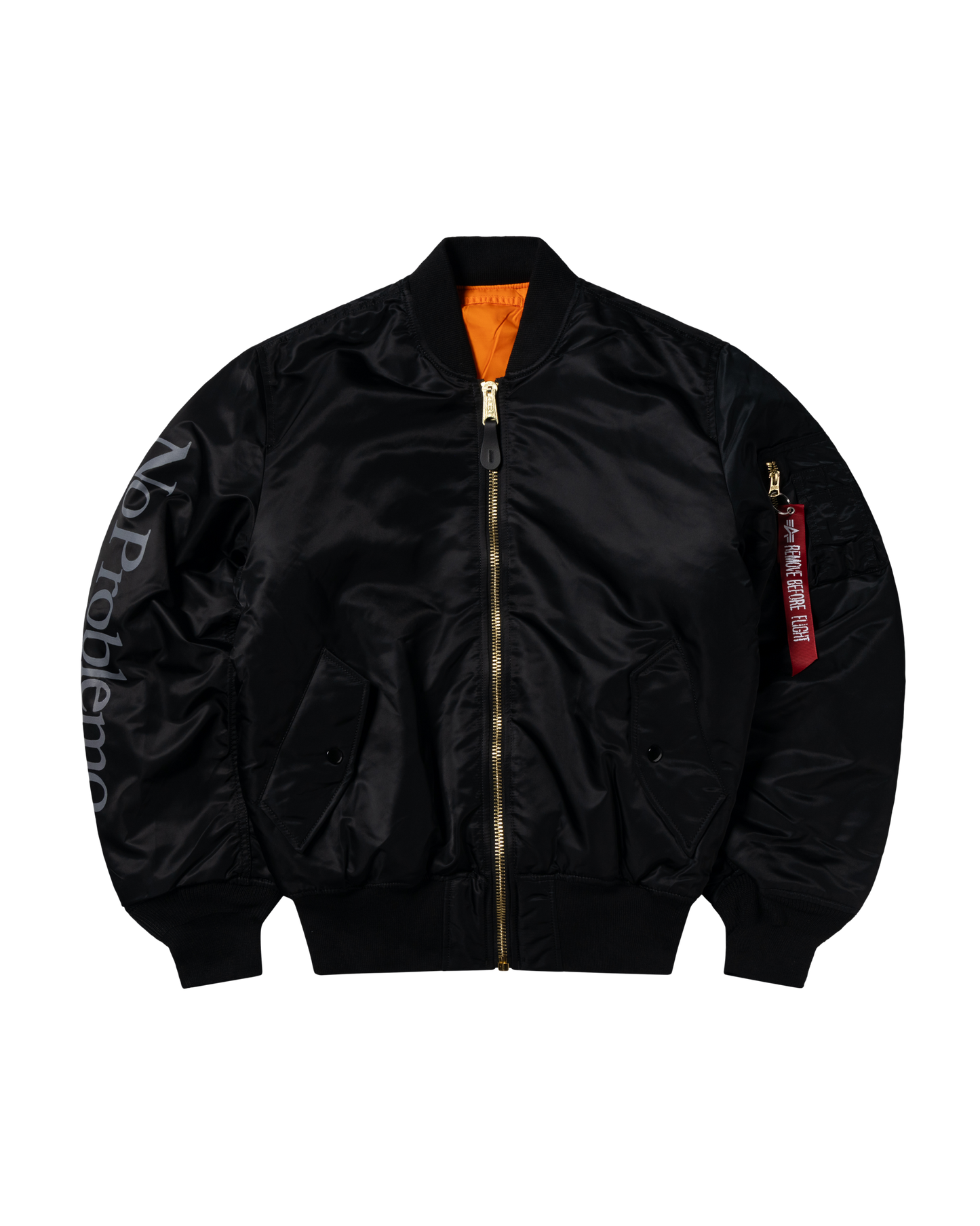 No Problemo | No Problemo x Alpha Industries MA-1 Jacket "Black"