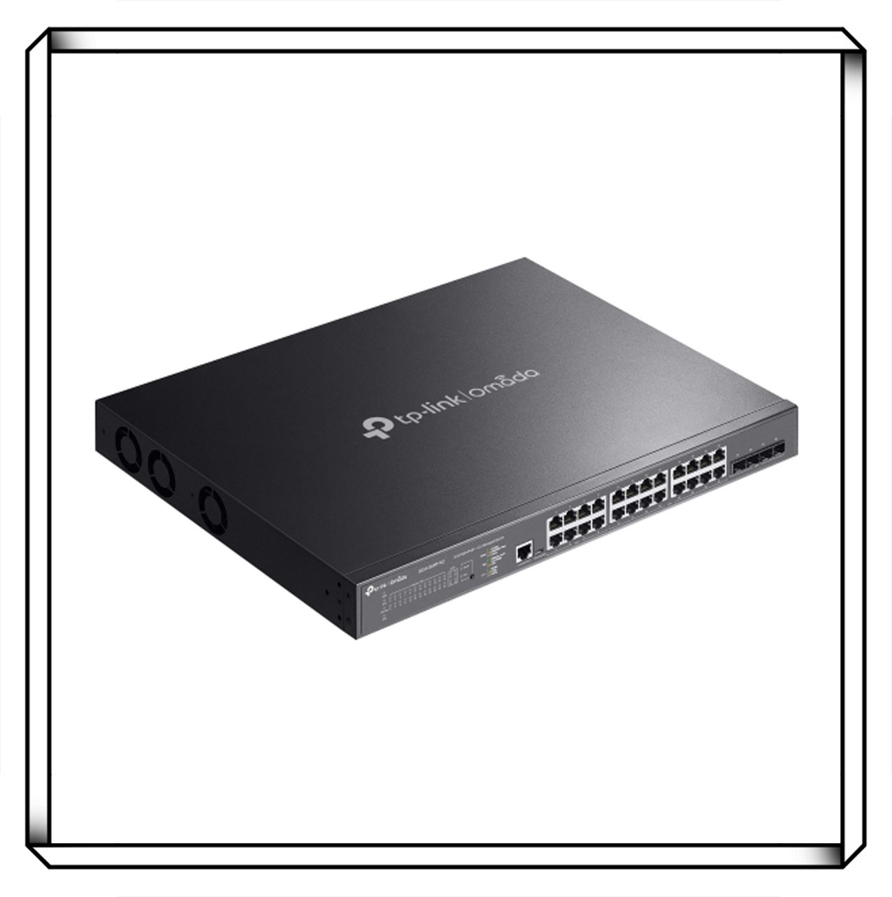 TP-LINK SG3428XPP-M2 Omada 24埠+4埠10GE SFP+ L2+ 管理型交換器