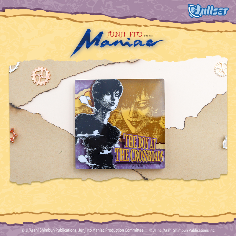 伊藤潤二狂熱亞克力漫畫磚-至死不渝的愛B