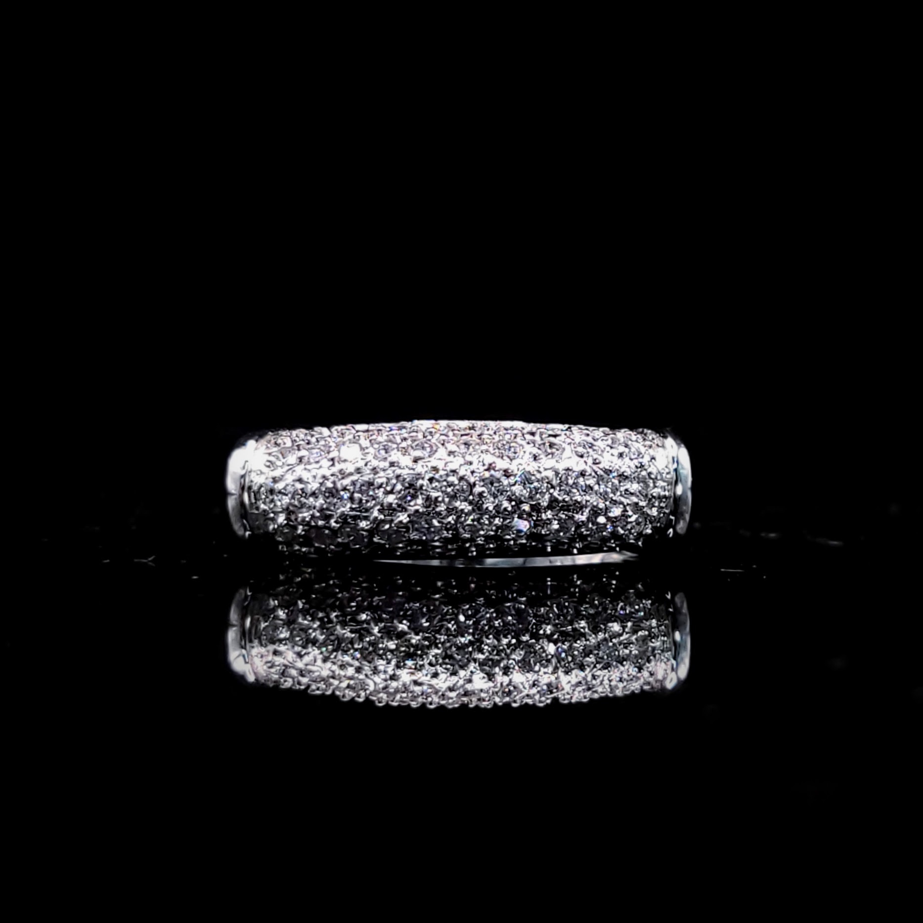 18K White Gold 0.69ct Diamond Ring