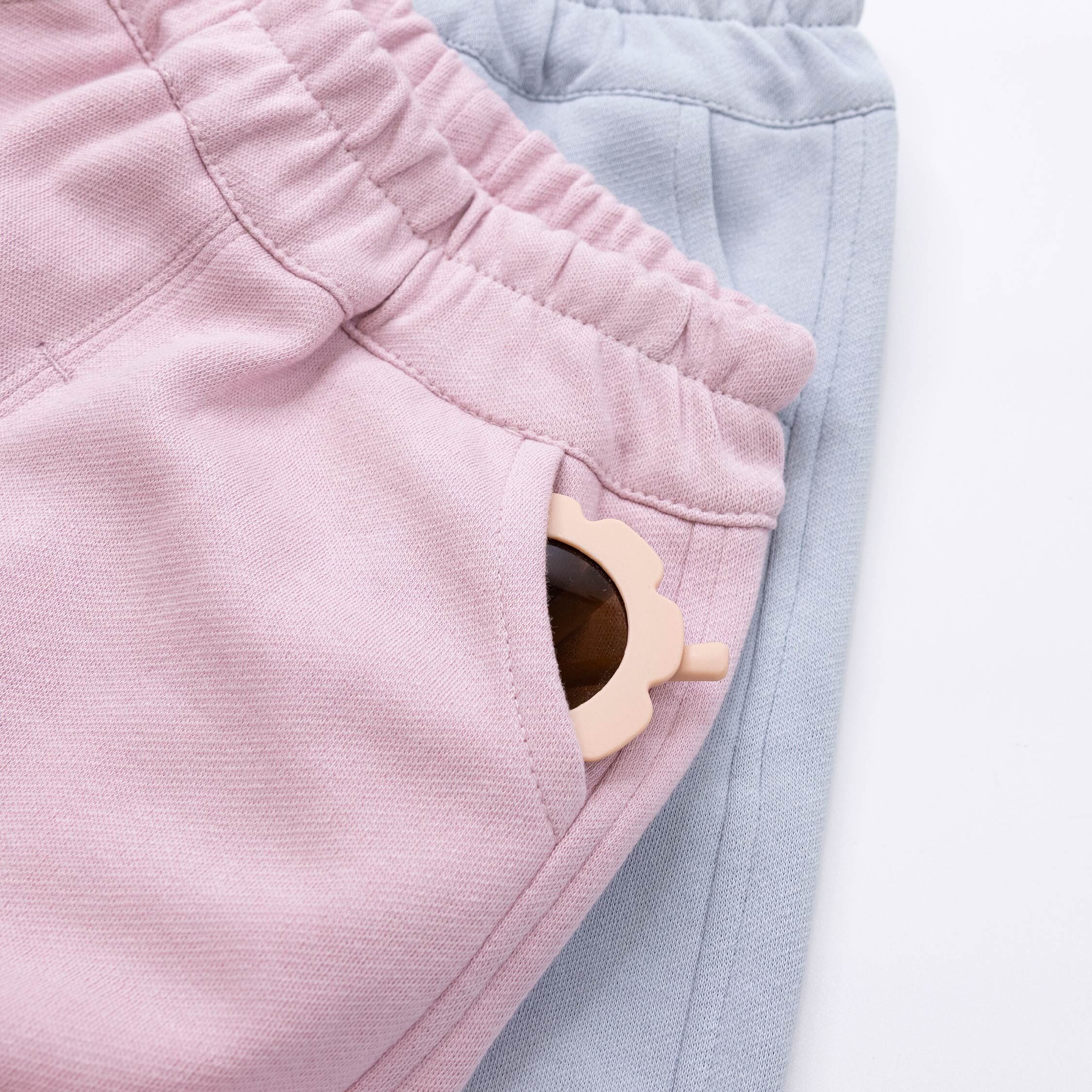 【H55260】熊兔you&me舒適縮口褲＊二色