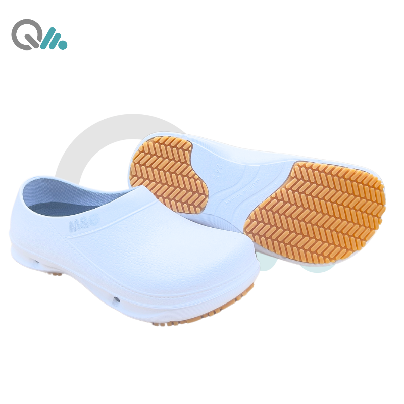 白色橡膠防水工作鞋 (台灣製造)