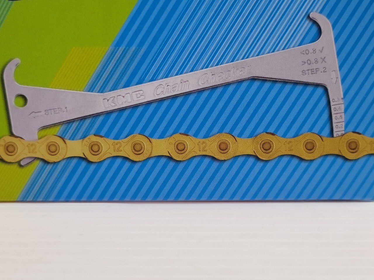 KMC 簡易式卡規  2合1鏈條規 鏈條勾 測量鏈條 當鏈條勾 隨時隨地測量鏈條長度 鏈條檢測器 CHAIN CHECKER