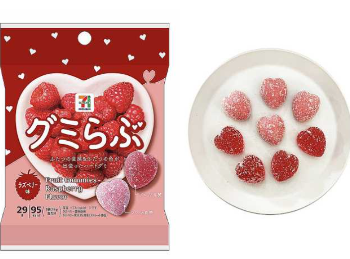 (預購商品 9/5收單) 日本 Seven Premium 愛覆盆子口味軟糖29g