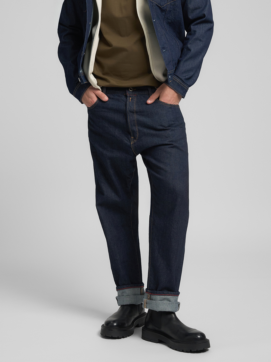 LUIYS 錐型丹寧牛仔褲