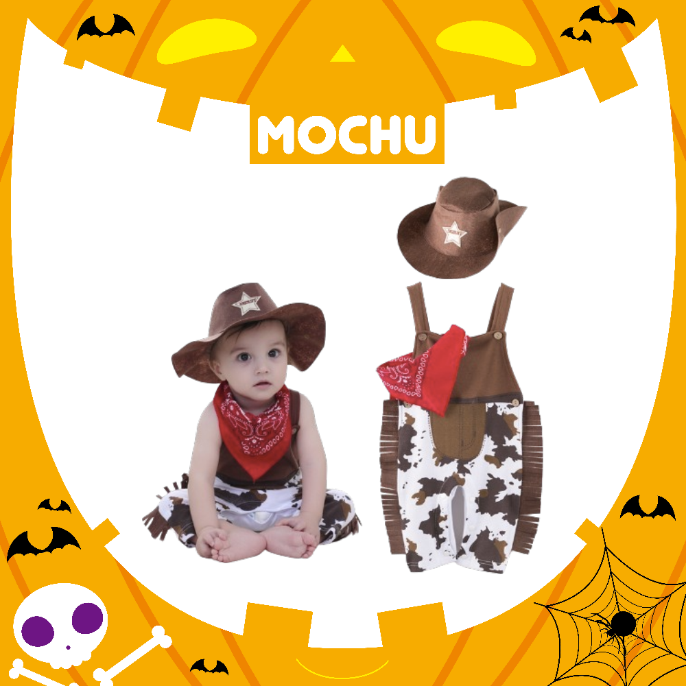 (95碼現貨)西部牛仔吊帶連身褲三件組