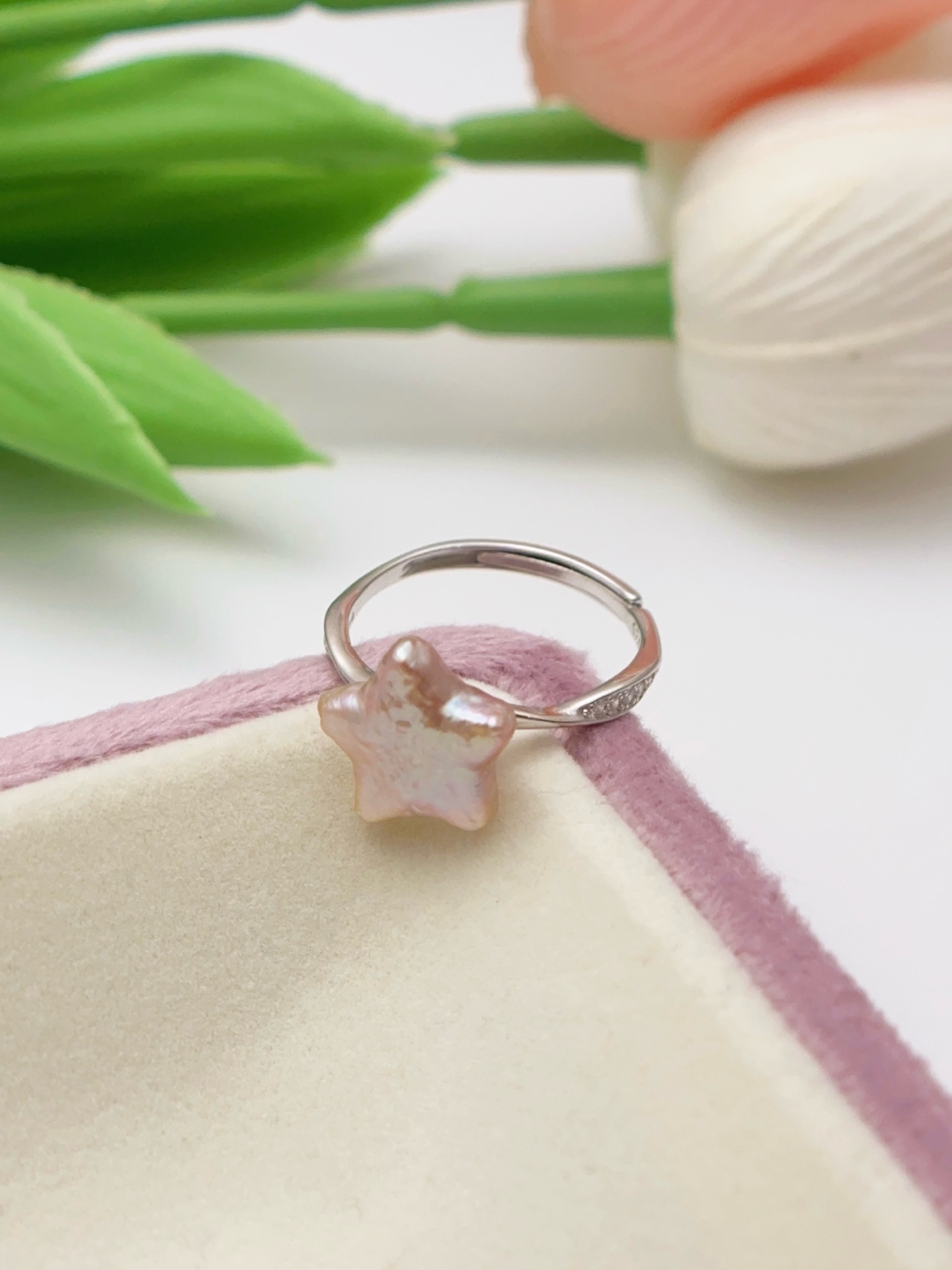 【直播】LL080696 珍珠星形戒指(SPR0360003)