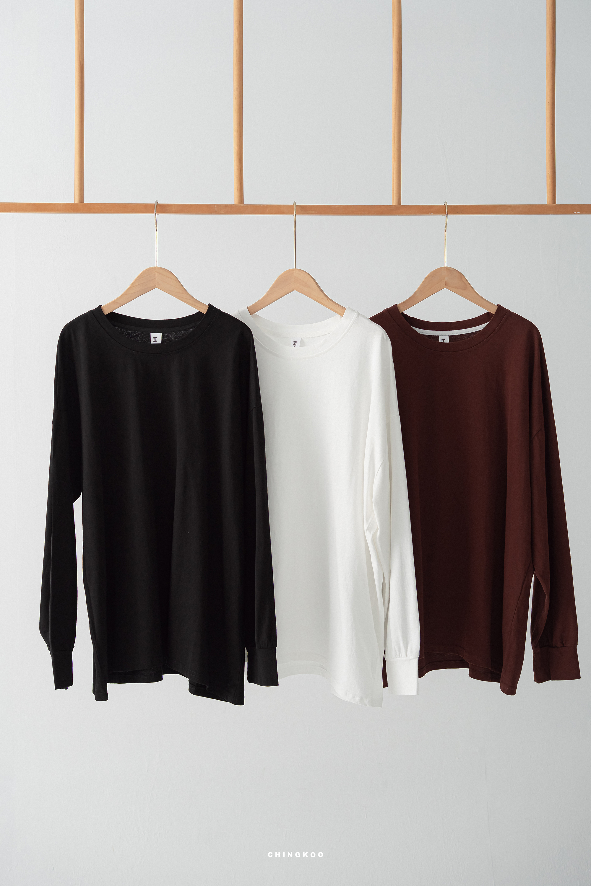 微秋slight autumn｜秋季必備打底薄長T 3色