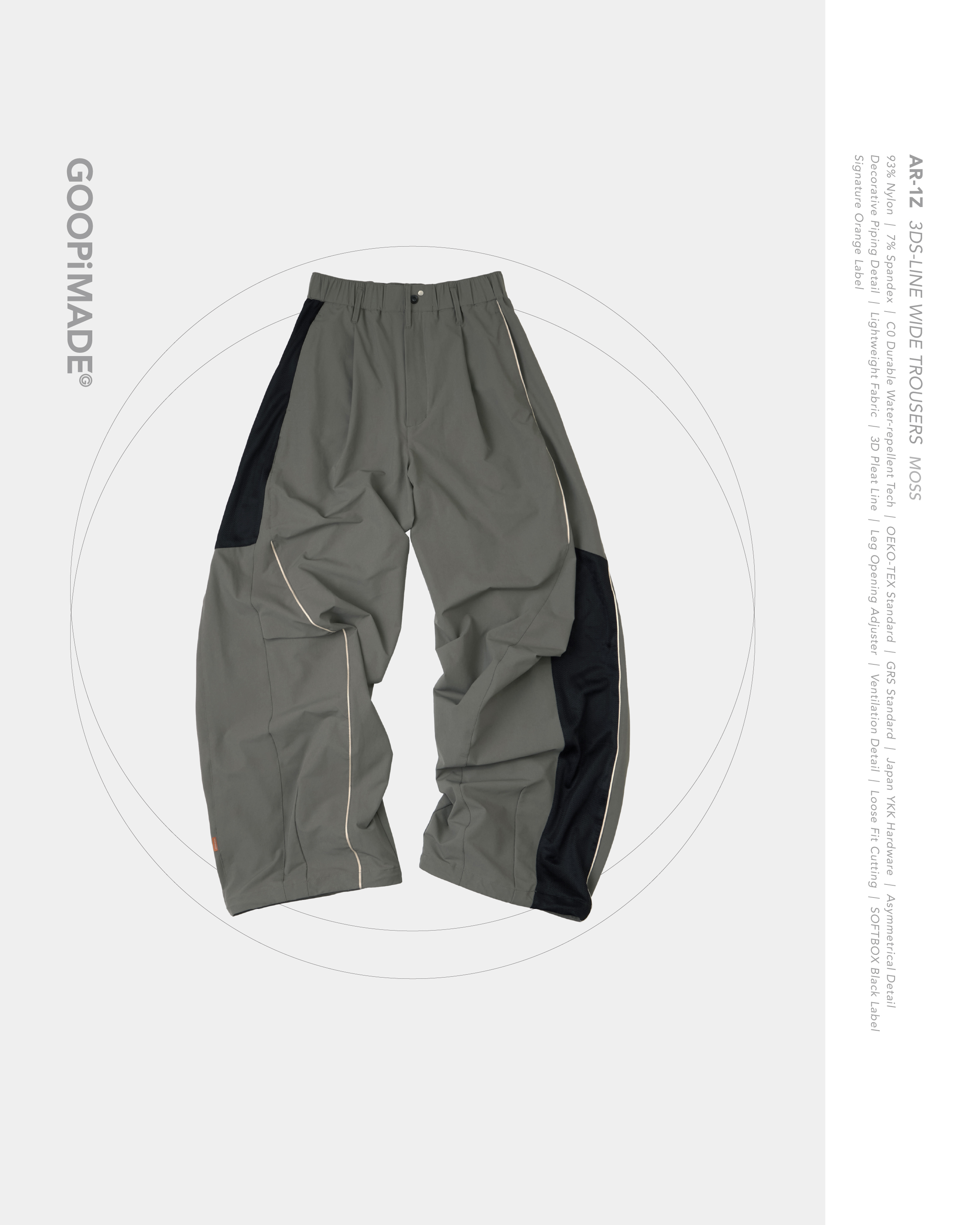 GOOPiMADE® SP Baggy 7/10 Slacks GRAY GOOPiMADE® SP Baggy 7/10 Slacks GRAY - メルカリ