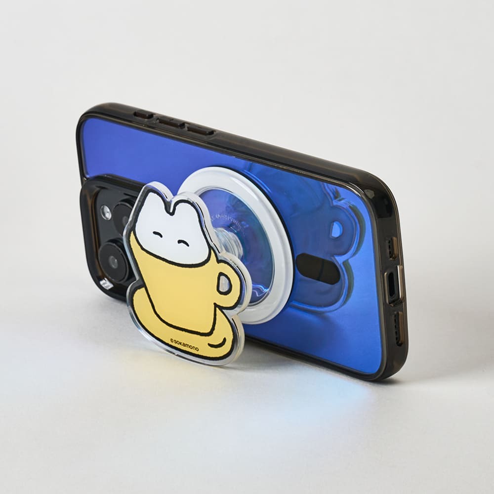 Sokamono 磁吸手機支架 / 貓咪泡泡-VT036