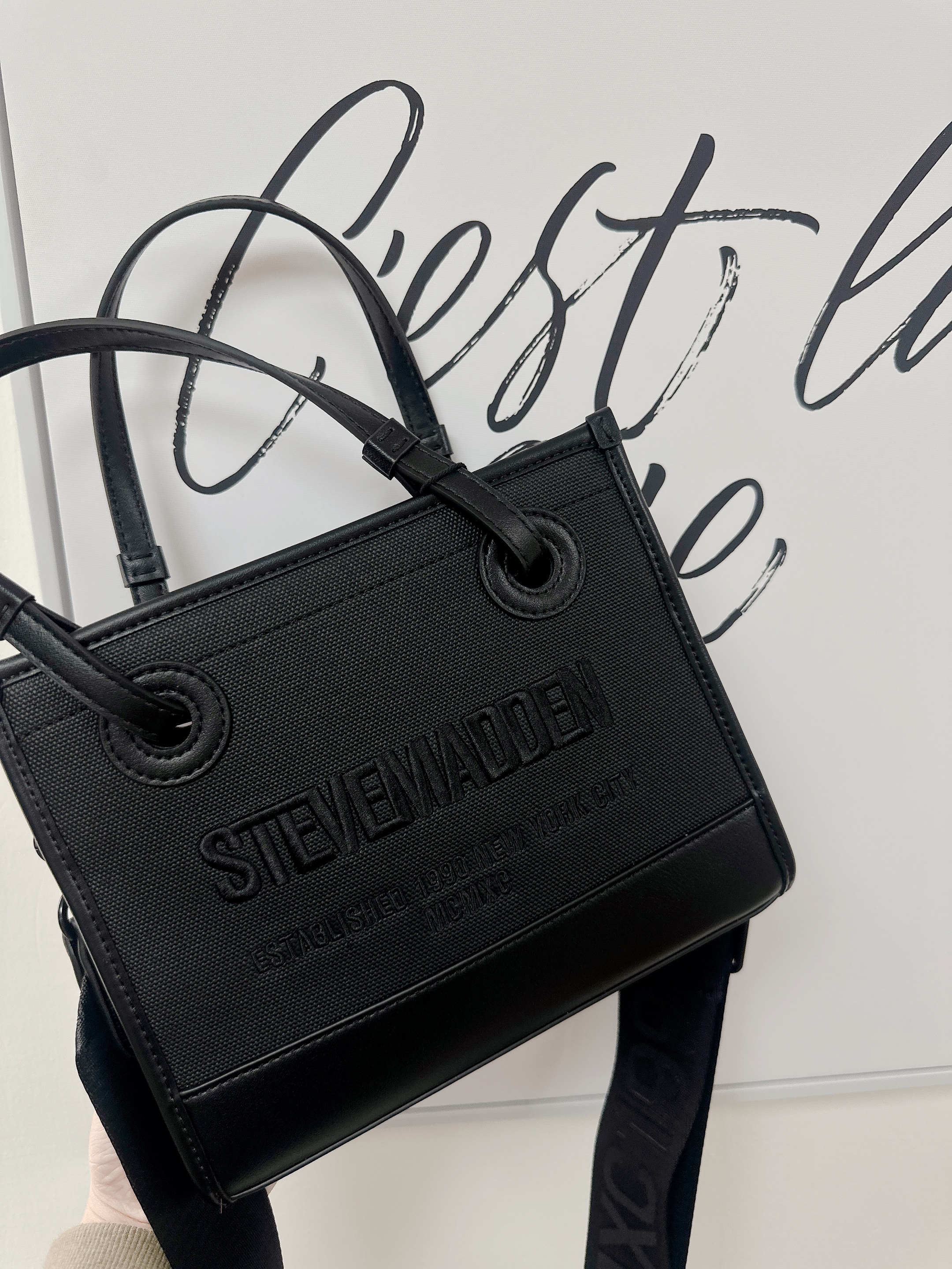 Steve Madden BERIS 3way 托特包-黑色