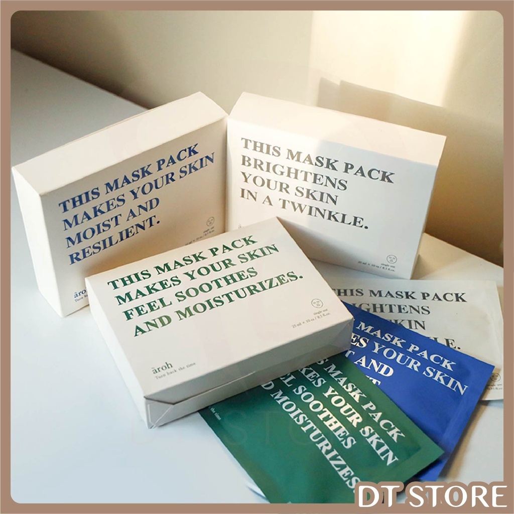 韓國 aroh 文字面膜 25g【BC024】