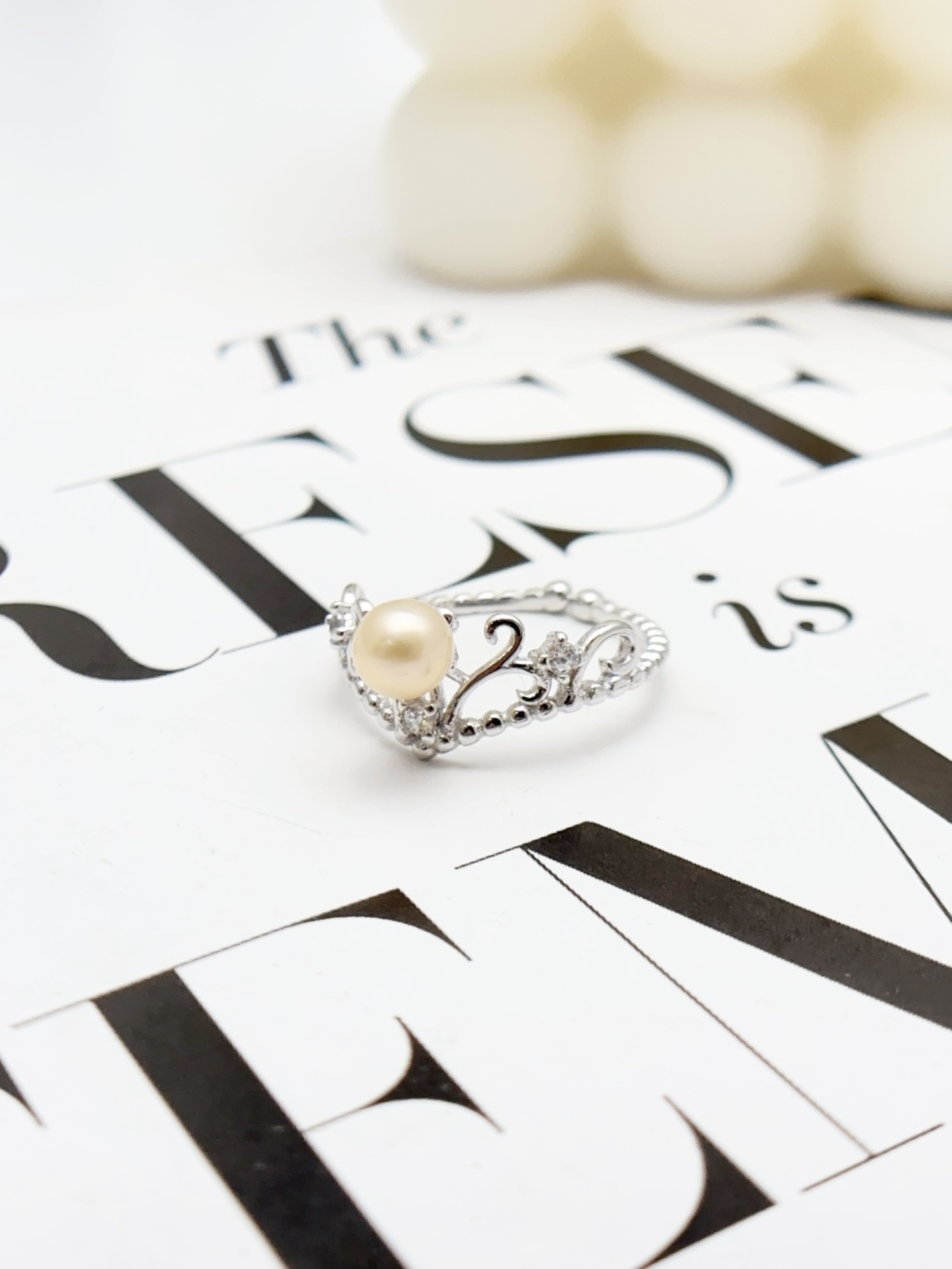 【直播】LL0806105 珍珠戒指(SPR0410007)