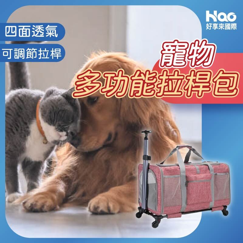 寵物多功能拉桿包