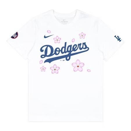 2025SS Takashi Murakami + MLB NIKE World Tour Tokyo Series 2025 Shohei Ohtani Dodgers SS Tee 聯名 村上隆 道奇隊 大谷翔平 背號 17 短T 現貨
