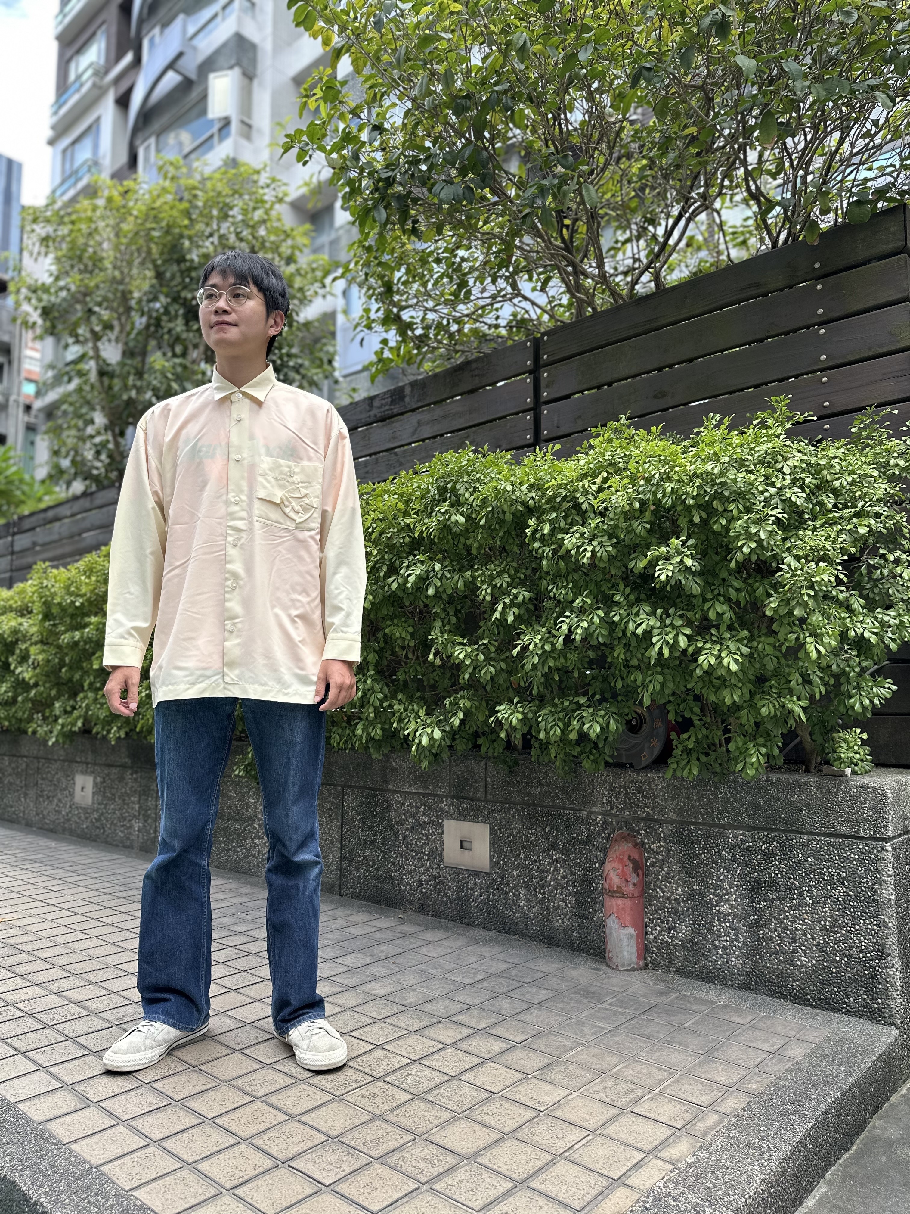 90s ISSEY MIYAKE L/S Shirt Made in Japan