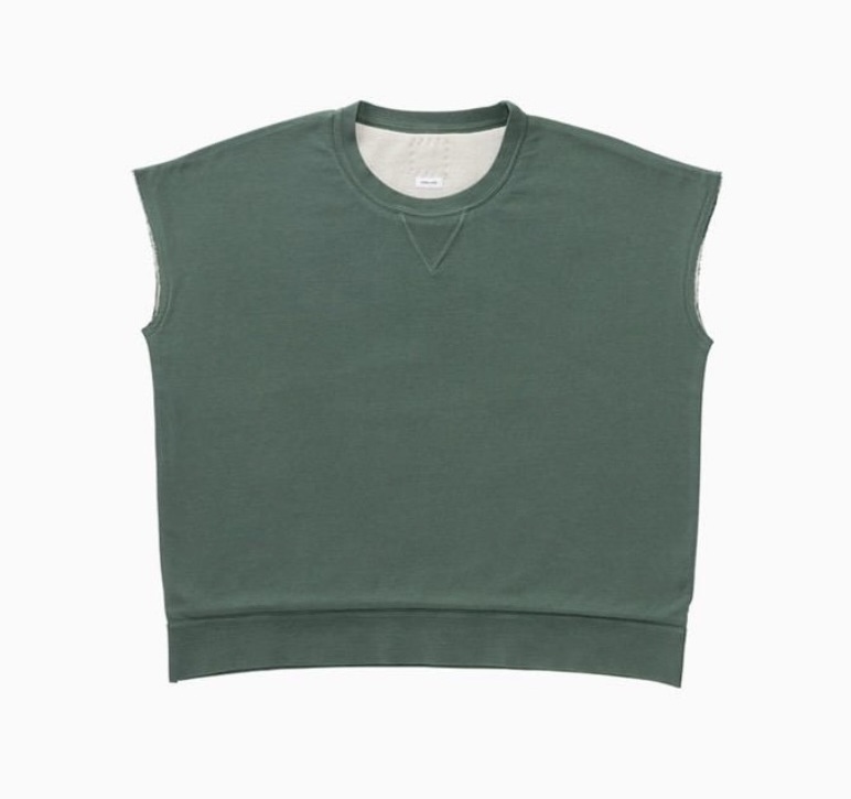 9/3 RELEASE: VISVIM 2025 A/W MONDO DUAL SWEAT S/L DMGD - PRE ORDER ITEM (預訂中)