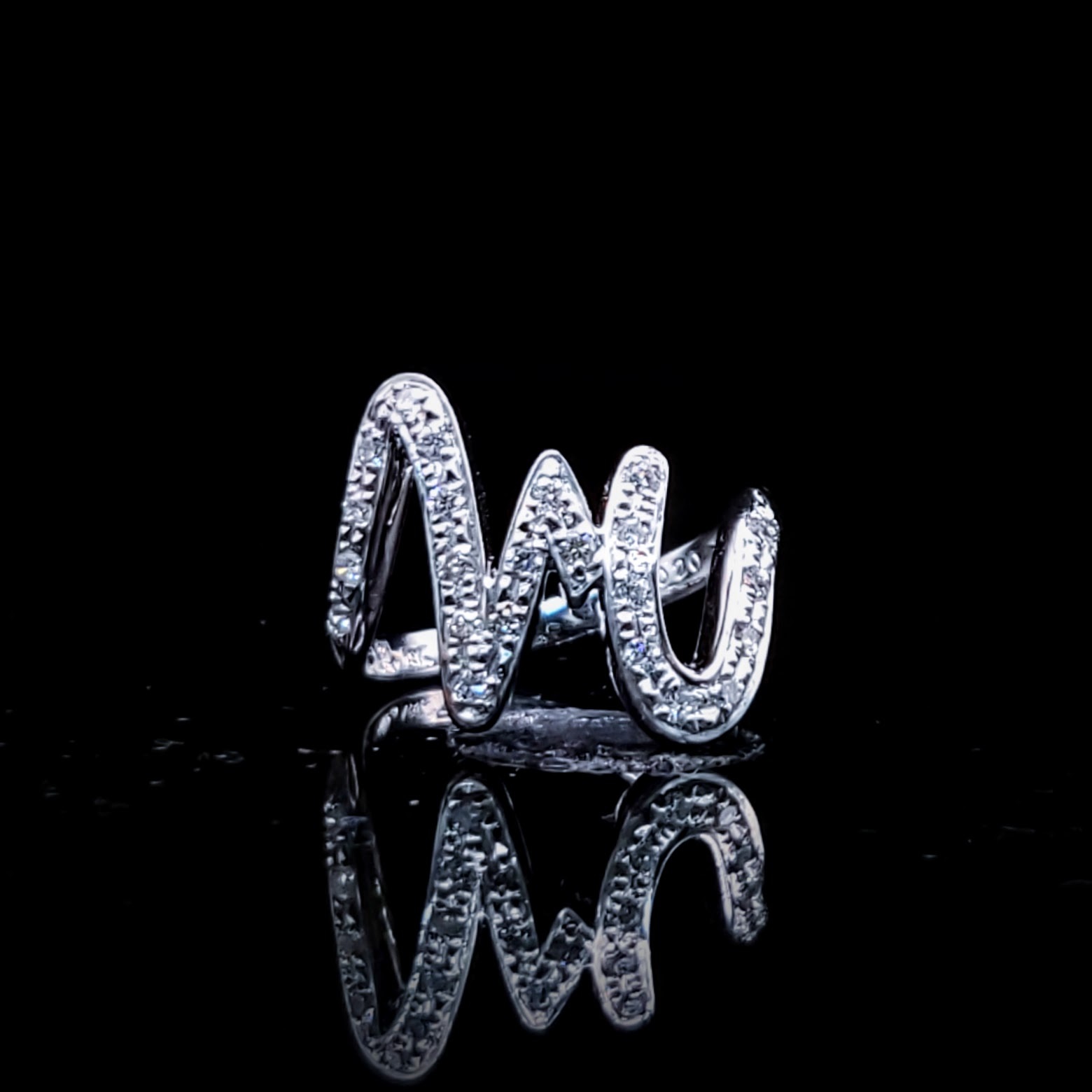 18K White Gold 0.20ct Diamond Ring