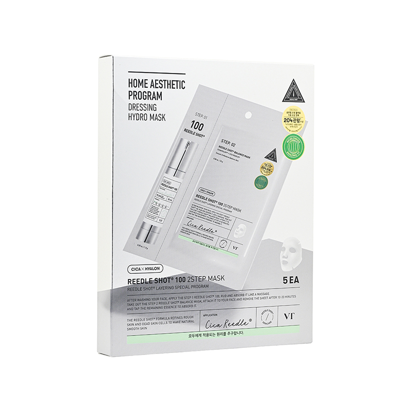 現 貨丨VT Reedle Shot 100 積雪草塗抹式微針 100 精華導入收毛孔面膜