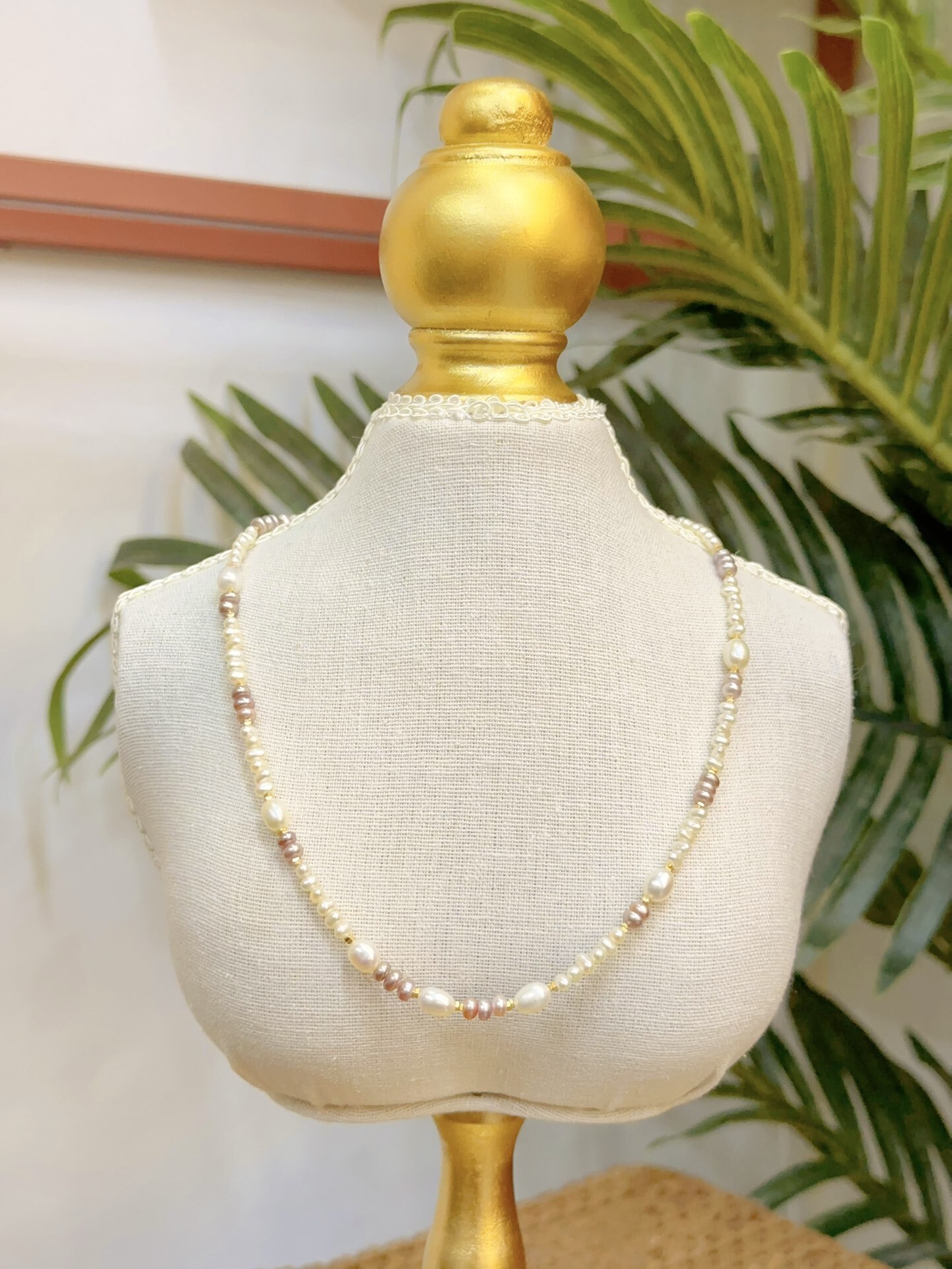 【直播】LL082809 S925銀 珍珠頸鏈(SGN1390001)