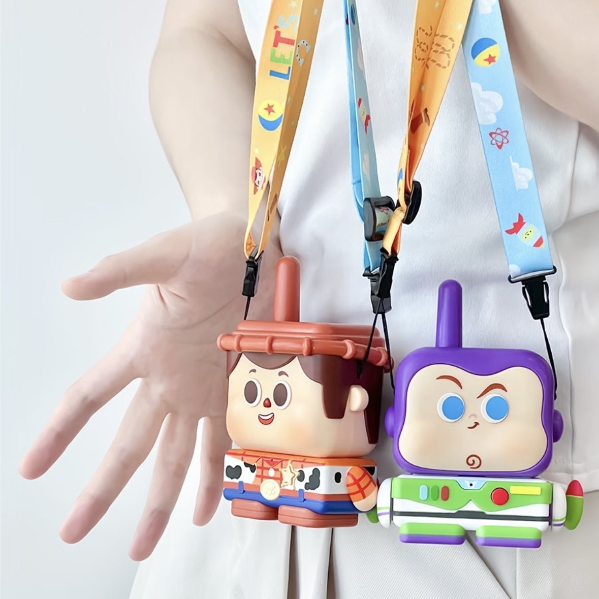 KTQ STORE ‧ 迪士尼 玩具總動員 瘋狂打CALL系列 胡迪 巴斯光年 對講機組