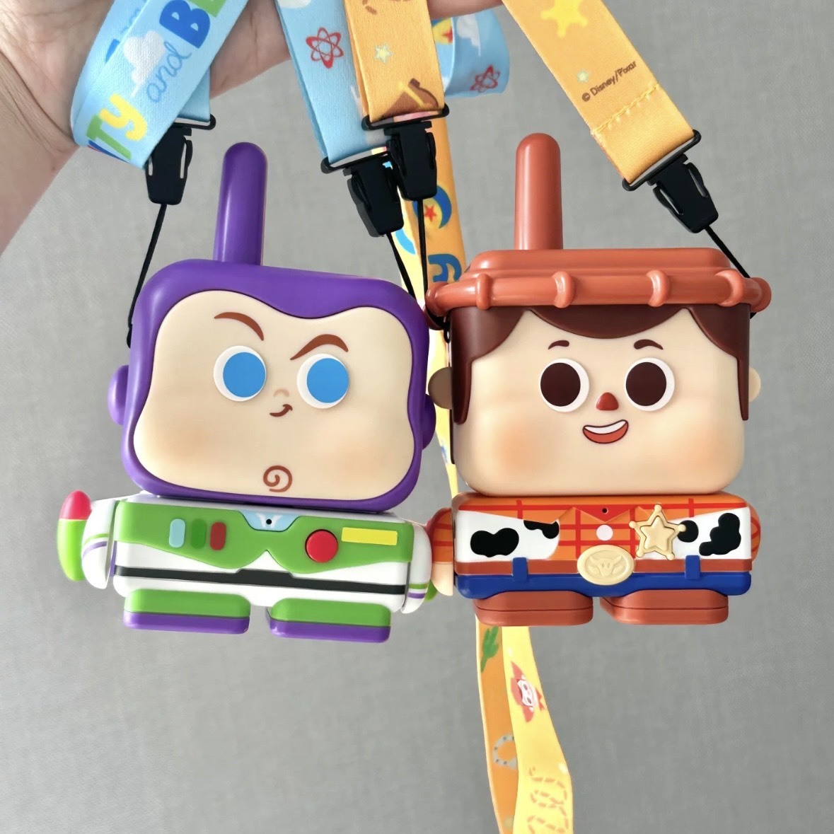 KTQ STORE ‧ 迪士尼 玩具總動員 瘋狂打CALL系列 胡迪 巴斯光年 對講機組