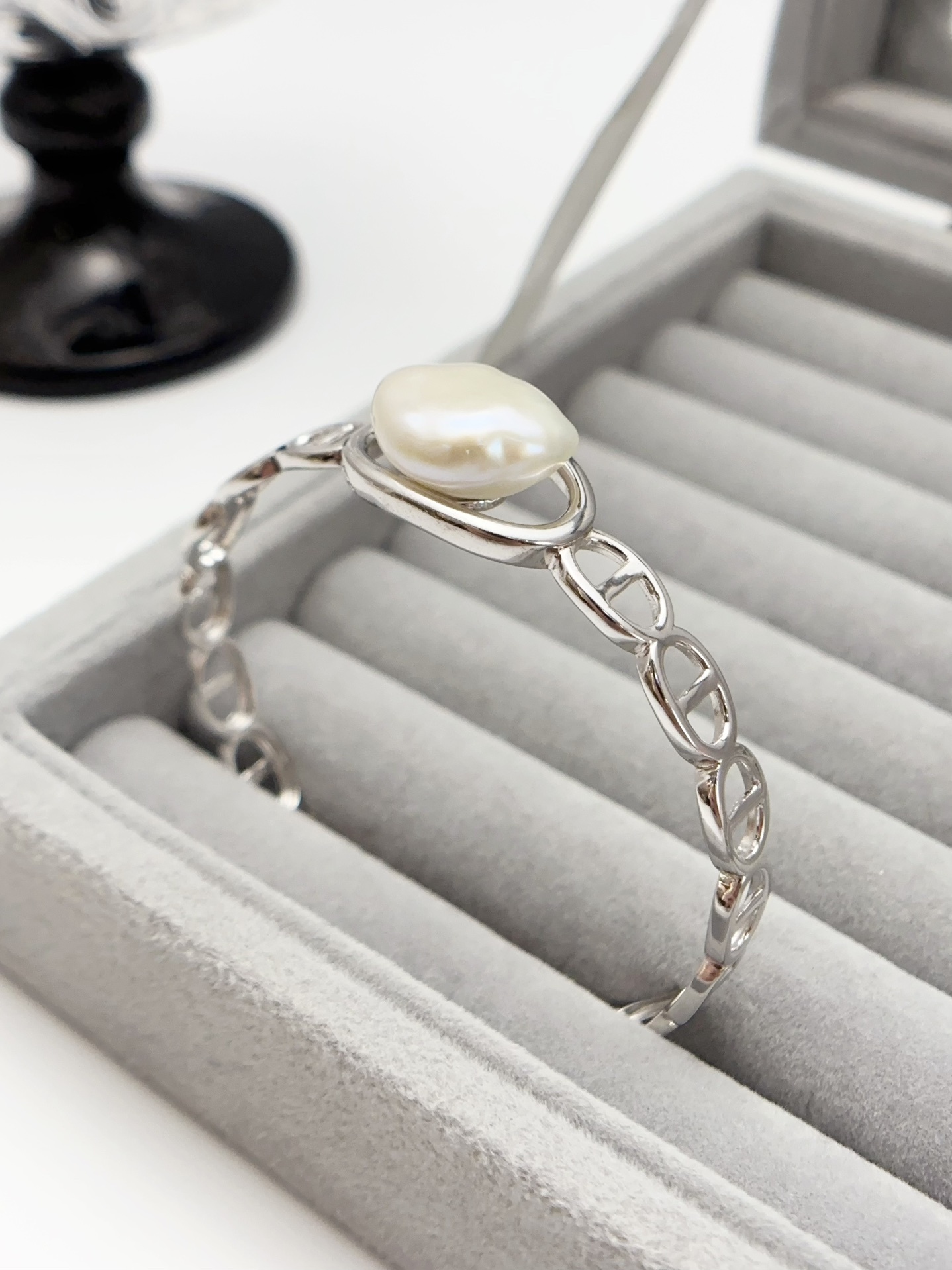 【直播】LL082815 S925銀 巴洛克珍珠手鐲(SPB1420001)